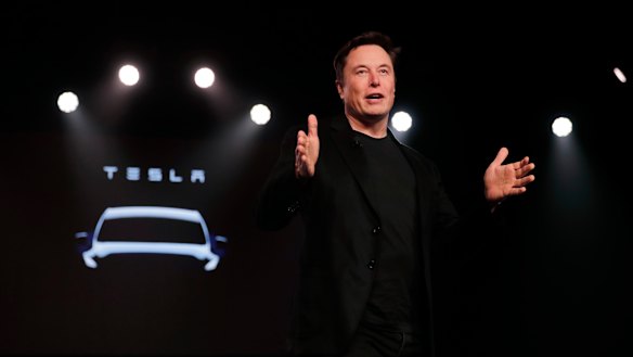 Tesla chief Elon Musk lays out his plans at the company's investor day. 
