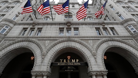 Rooms at the Trump International Hotel in Washington were repeatedly booked by a lobbyist for the Saudi government. 