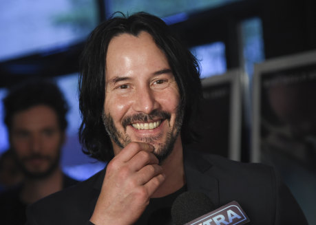 Keanu Reeves in 2018 in New York.