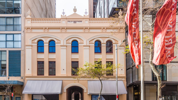 230 Sussex Street, Sydney is a refurbished freehold heritage property opposite the three Darling Park office towers.
