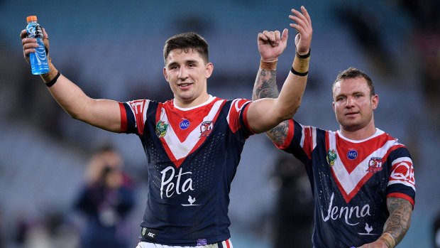 Top spot: The Roosters took the victory and the No.1 place in our Power Rankings.