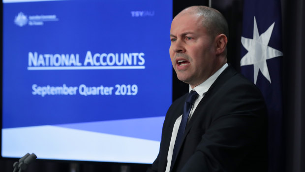 Treasurer Josh Frydenberg changed his view on what Australians are doing with their tax cuts.