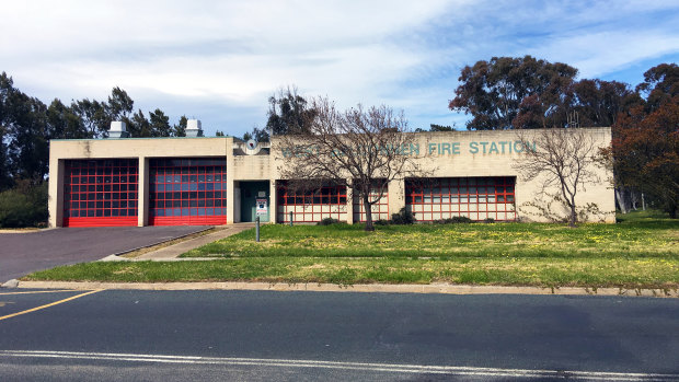 The old Charnwood fire station, where PFAS contamination was found.