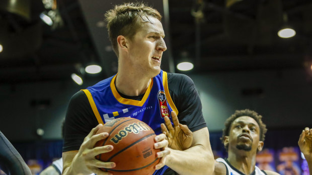 Back in action: Cameron Bairstow is impressing Bullets coach Andrej Lemanis.