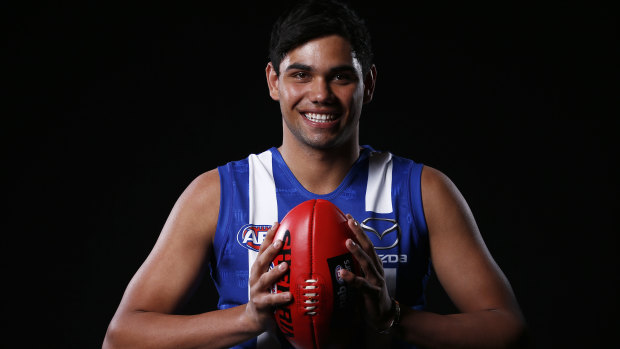 Priority access: The Kangaroos took Tarryn Thomas with pick 8.