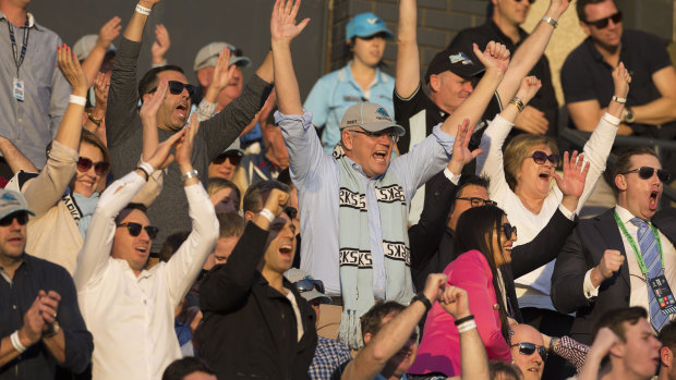 On the move?: Prime Minister Scott Morrison's Cronulla Sharks would take home games to Kogarah in 2020.
