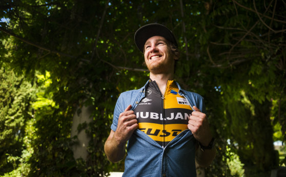 Canberra cyclist Ben Hill has endured a lot of bad luck in his career but it has not diminished his love for the sport.