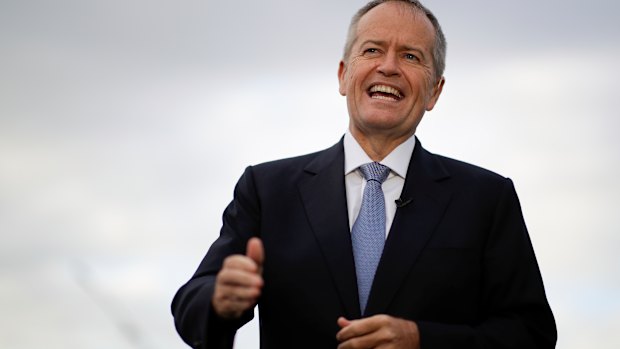 Bill Shorten during a breakfast television interview on Friday.
