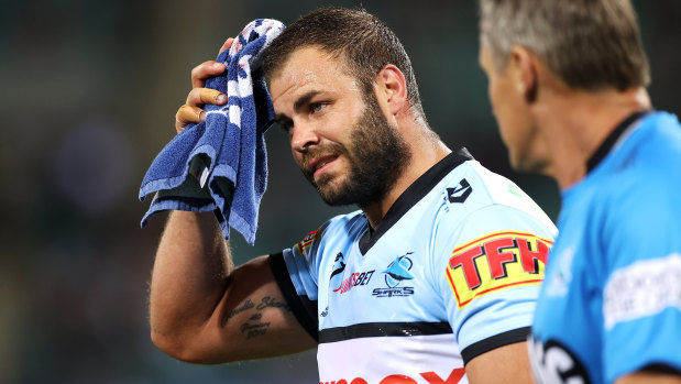 Sharks captain Wade Graham says the speculation over who will coach the side next year is becoming a headache.