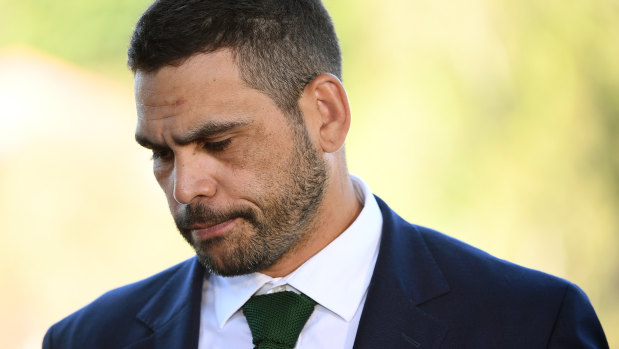 Greg Inglis addresses the media over his drink-driving charge.
