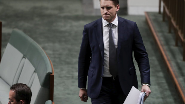 Warning on China: Liberal MP Andrew Hastie chairs the joint parliamentary committee on security. 