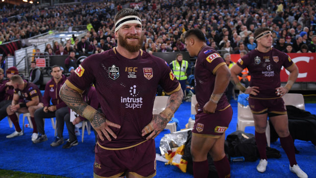 No input: the fact Wayne Bennett had no say in the Broncos releasing Queensland enforcer Josh McGuire suggests the club don't expect him to be at the helm in 2019.