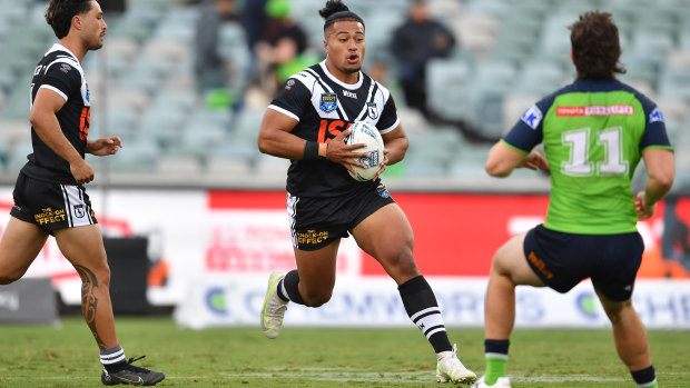 Fonua Pole will make his NRL debut for the Wests Tigers this weekend.