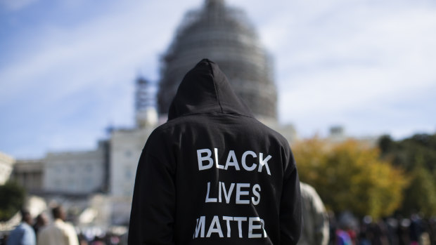 A Black Lives Matter protest.