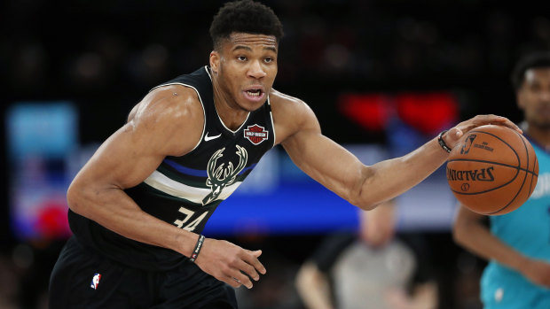 Giannis Antetokounmpo.