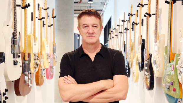 Fender chief executive Andy Mooney says Australians are keener than ever to learn guitar.
