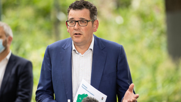 Victorian Premier Daniel Andrews.