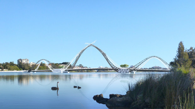 The Matagarup Bridge linking Perth with Optus Stadium has had delay after delay.