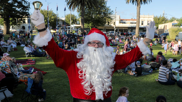 Santa will appear alongside Jimmy Giggle, Sesame Street and SplashDance. 