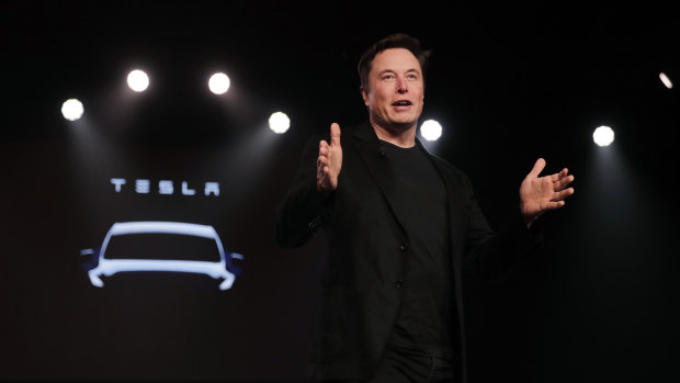 Tesla chief Elon Musk lays out his plans at the company's investor day. 