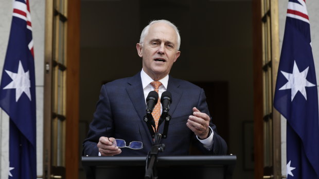 Former prime minister Malcolm Turnbull.