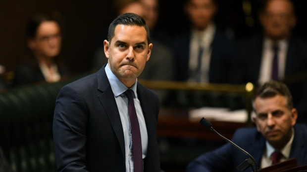 Independent MP Alex Greenwich introduced the abortion decriminalisation bill into NSW Parliament on Thursday.