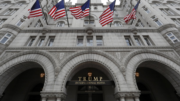 Rooms at the Trump International Hotel in Washington were repeatedly booked by a lobbyist for the Saudi government. 