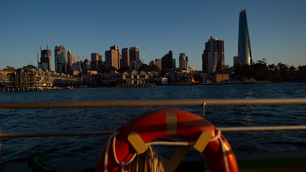 Receding shore: Crown's Barangaroo development now seems a very different proposition to what was promised in 2013.