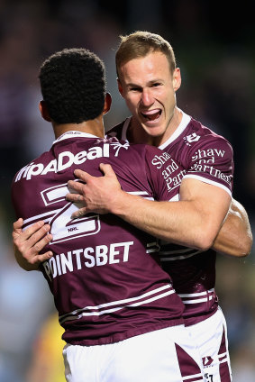 Manly captain Daly Cherry-Evans.