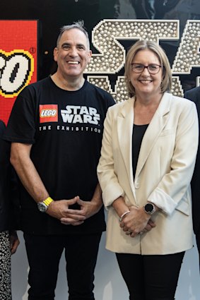 Ryan ‘The Brickman’ McNaught and Victorian Premier Jacinta Allan go way back.