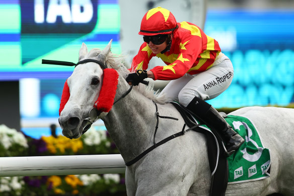 Anna Roper received a careless riding suspension.