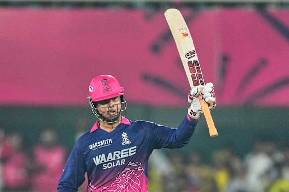 Vaibhav Sooryavanshi showed his early talent with a 15-ball half-century in the IPL.