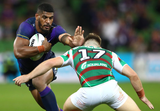 Melbourne forward Tui Kamikamica puts his team on the front foot on Thursday night.