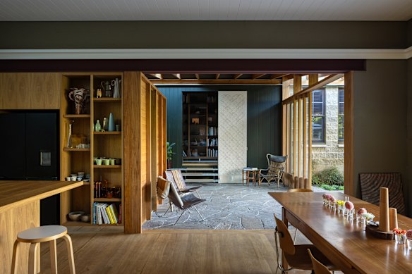 Owner Janet Laurence says: “I thought there were elements of a Japanese temple, the way each room responded directly to the garden.”