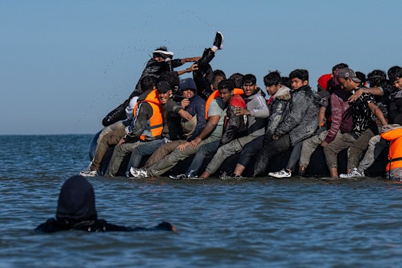 A record number of migrants have completed the perilous journey to England by this point of the year.