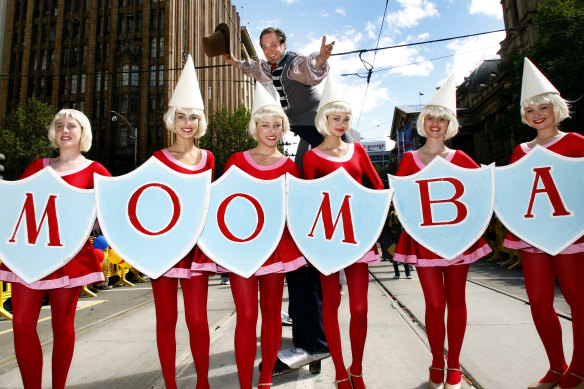 The Moomba parade in 2010.