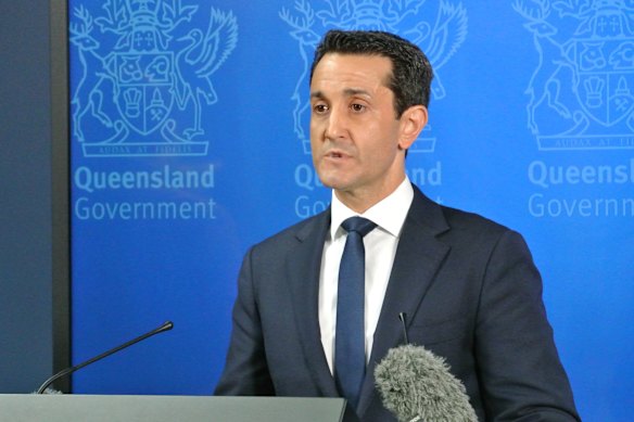 Queensland Premier David Crisafulli.