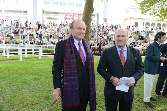 Alain (left) and Gerard Wertheimer have a combined net worth of about $US85 billion.