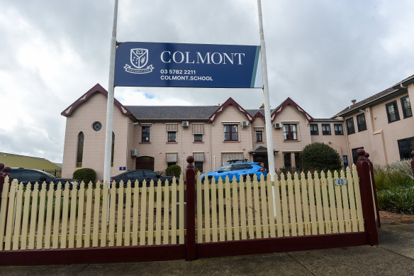 Colmont School went into voluntary administration last week, leaving hundreds of families scrambling to find a new school.