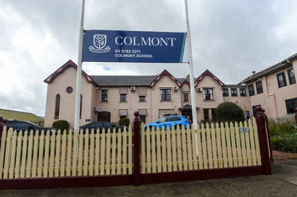 Colmont School went into voluntary administration last month, leaving hundreds of families scrambling to find a new school.