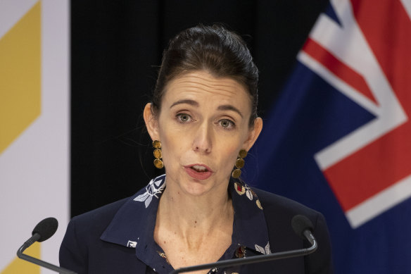 Prime Minister Jacinda Ardern discusses the government's COVID-19 response.