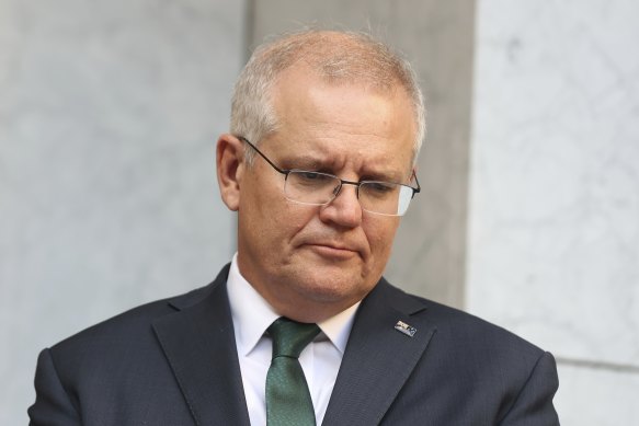 Prime Minister Scott Morrison. 