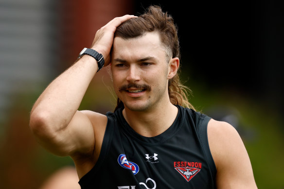 Essendon ruckman Sam Draper.