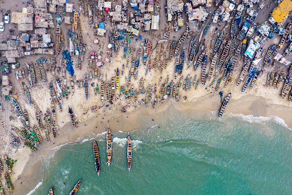 Jamestown, the main and oldest city in Accra.