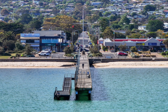 Dromana Pier this week. 