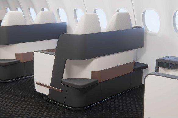 The airline will offer a private jet-like experience.