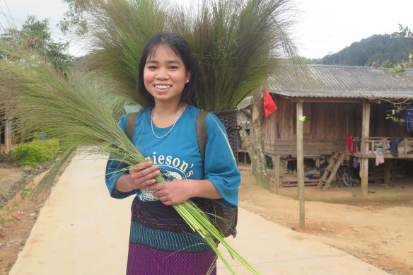 Xa, 14, from Vietnam who dreams of becoming a policewoman.