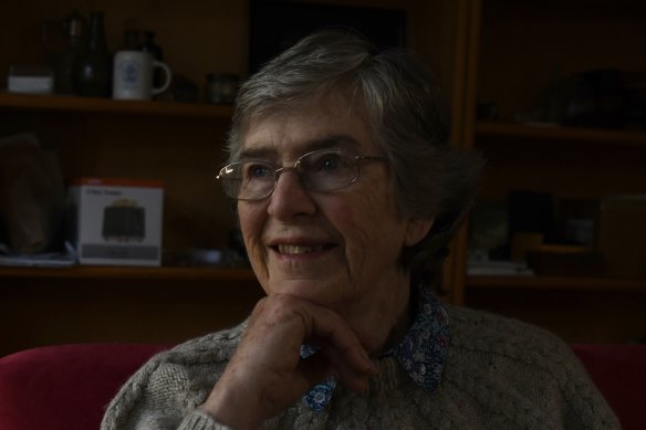 Dr Patricia Margaret Selkirk, plant biologist and ecologist, in her home in Turramurra.