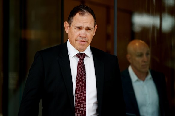 Former Manly Sea Eagles CEO Tony Mestrov.