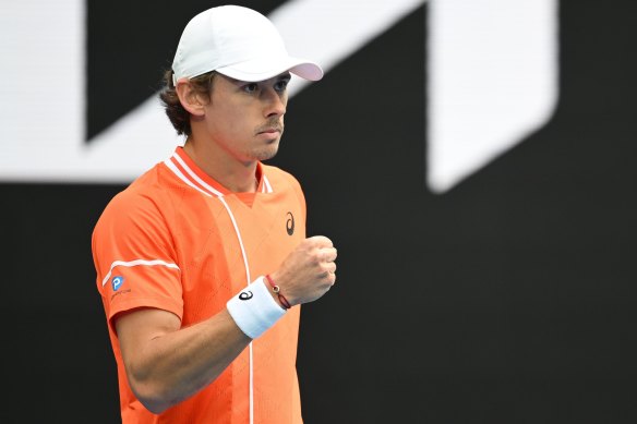 De Minaur is a man on a mission in this Australian Open campaign.
